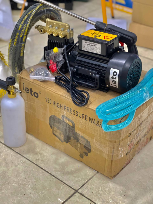 کارواش صنعتی ایتو سیم پیچی تمام مس 200 بار مدل ieto m180