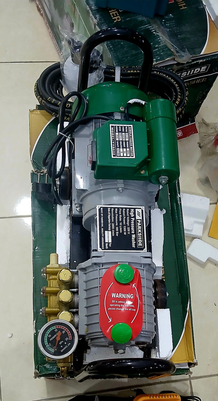 کارواش صنعتی پارکساید 380 بار مدل 0YY8032 المانی