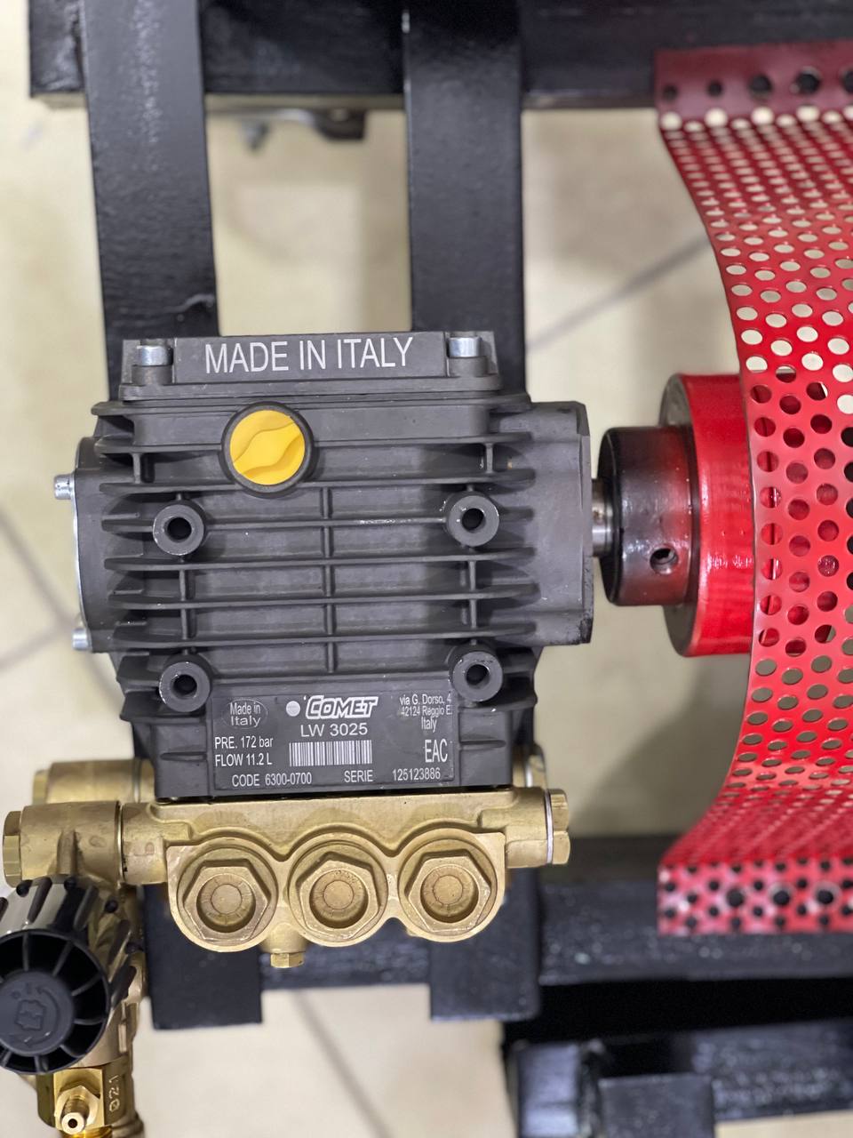 پمپ کارواش کومتCOMET  بار 172  ایتالیایی مدل LW3025