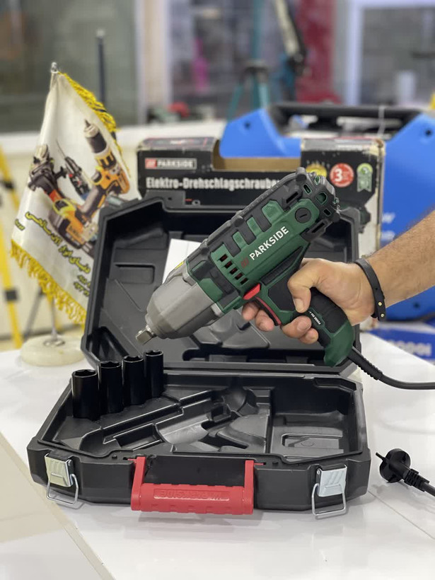 بکس برقی یا آچار ضربه ای پارکساید مدل25 PARKSIDE 550 A1
